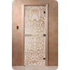 Дверь для сауны DoorWood (Дорвуд) 70x200 Основная серия Флоренция (сатин) правая