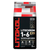 Litokol Затирочная смесь на цементной основе LITOCHROM 1-6 EVO LE.372 светло-голубой, алюм.мешок 2 кг