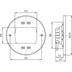         .  Hugo Lahme (VitaLight) 28 , d=270 , 24 , 270 , RGBW,  