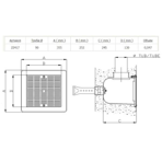      ABS- Astralpool 335335 , .90 