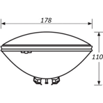      Gemas 35 , PAR56-27 LED RGB (  )