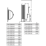    Sawo Tower TH6 90NS-WL-P