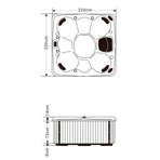    Kingston JCS - 09 S 22022097   6811 Ocean-Wave,  P - 05 Teak