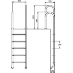     Hayward Asymmetric MURO 5  AISI-304