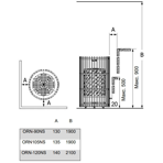    Sawo Orion ORN-105NS-G-P