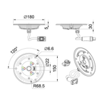    Oase ProfiPlane LED L RGB Spot /DMX/02