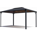  Palram Martrinique 4300 Garden Gazebo, Grey bronz