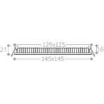     (LED) Feron AL502 9W 4000K 