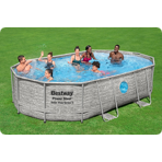    Bestway Power Steel Swim Vista Series 56946 488x305x107 , , ()